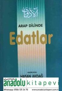 Arap Dilinde Edatlar | Hasan Akdağ