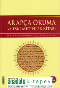 Arapça Okuma ve Eski Metinler Kitabı
