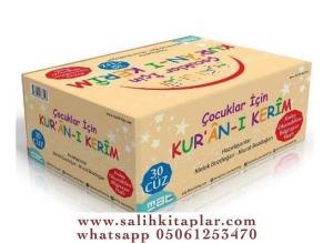 Çocuklar İçin Kuranı Kerim Seti 30 Cüz Takım  ÇANTA HEDİYELİ
