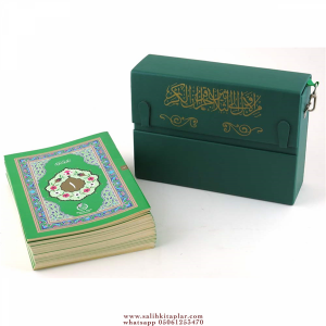 Hüsnü Hatli Hatim Seti 30 Cüz  (Hamid Aytaç) Hattı