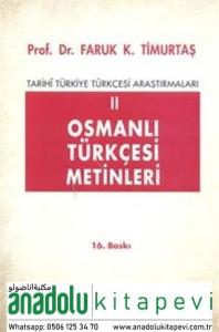 Osmanlı Türkçesi Metinler 2
