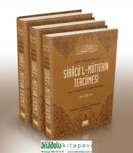 Siracül Müttekin Tercümesi 3 Cilt Takım