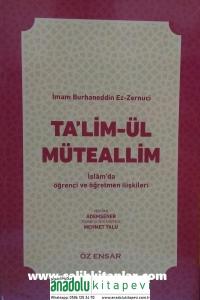 Talimül Müteallim Tercemesi - Mehmet Talu