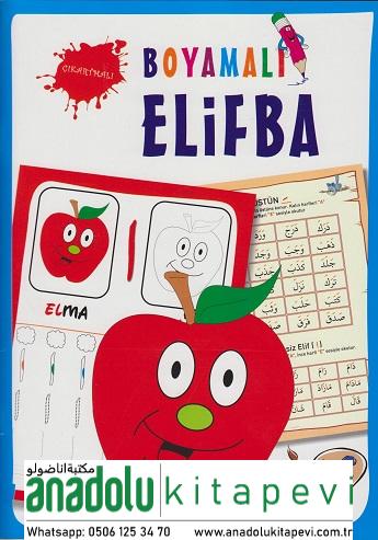 Çıkartmalı Boyamalı Elifba