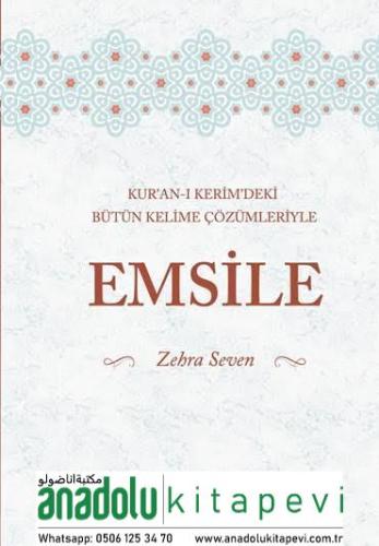 Emsile | Kuranı Kerimdeki Bütün Kelime Çözümleriyle