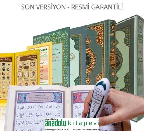Hayrat Kuran Kalemi Kuran Okuyan Kalem Kuran (Yeşil-Rahle Boy-Lüks Kut