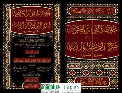 Hulasatül Fevaid El Mahavviyye 4 Cilt Takım - خلاصة الفوائد المحوية في