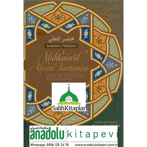 Muhtasarul Meani Tercümesi 3 Cilt Takım