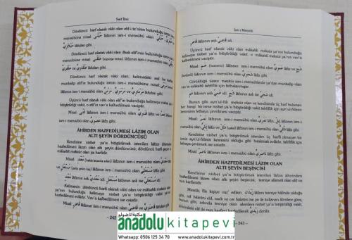 Muvazzah Sarf İlmi 2 Cilt Takım