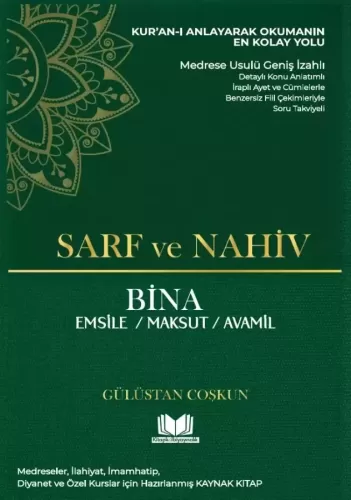 Sarf ve Nahiv - Geniş İzahlı Sarf ve Nahiv BİNA