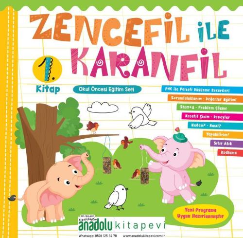 Zencefil ile Karanfil Eğitim Seti 4 - 5 yaş